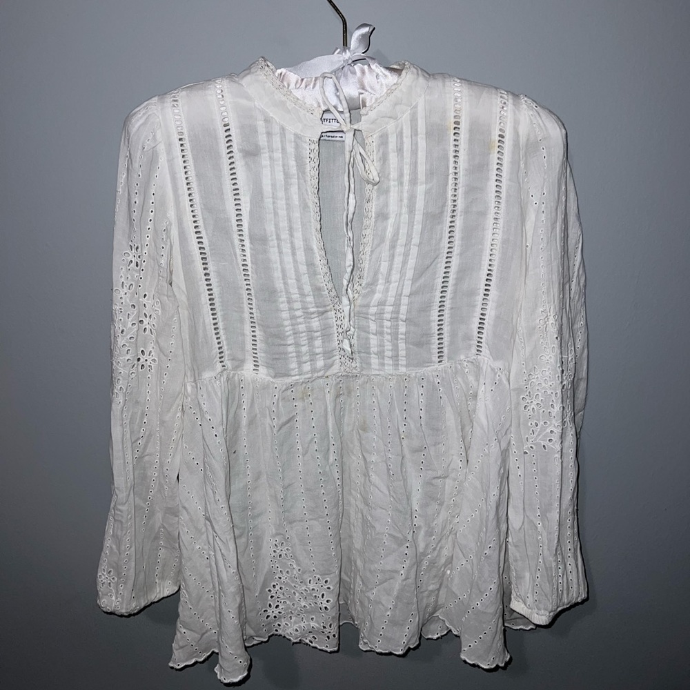 white blouse